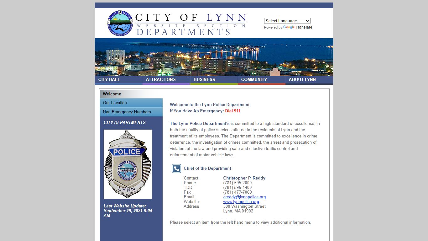 Lynn Police Department